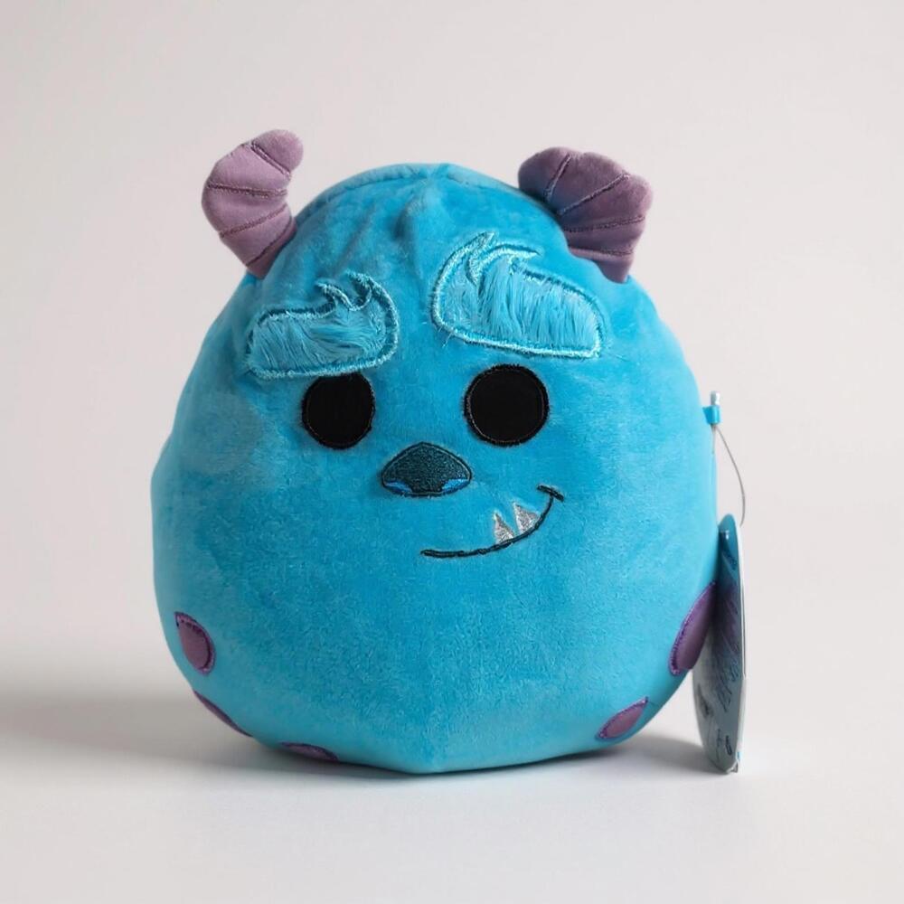 Squishmallows Pixar Sulley Plush 8”– Monsters, Inc. – NWT